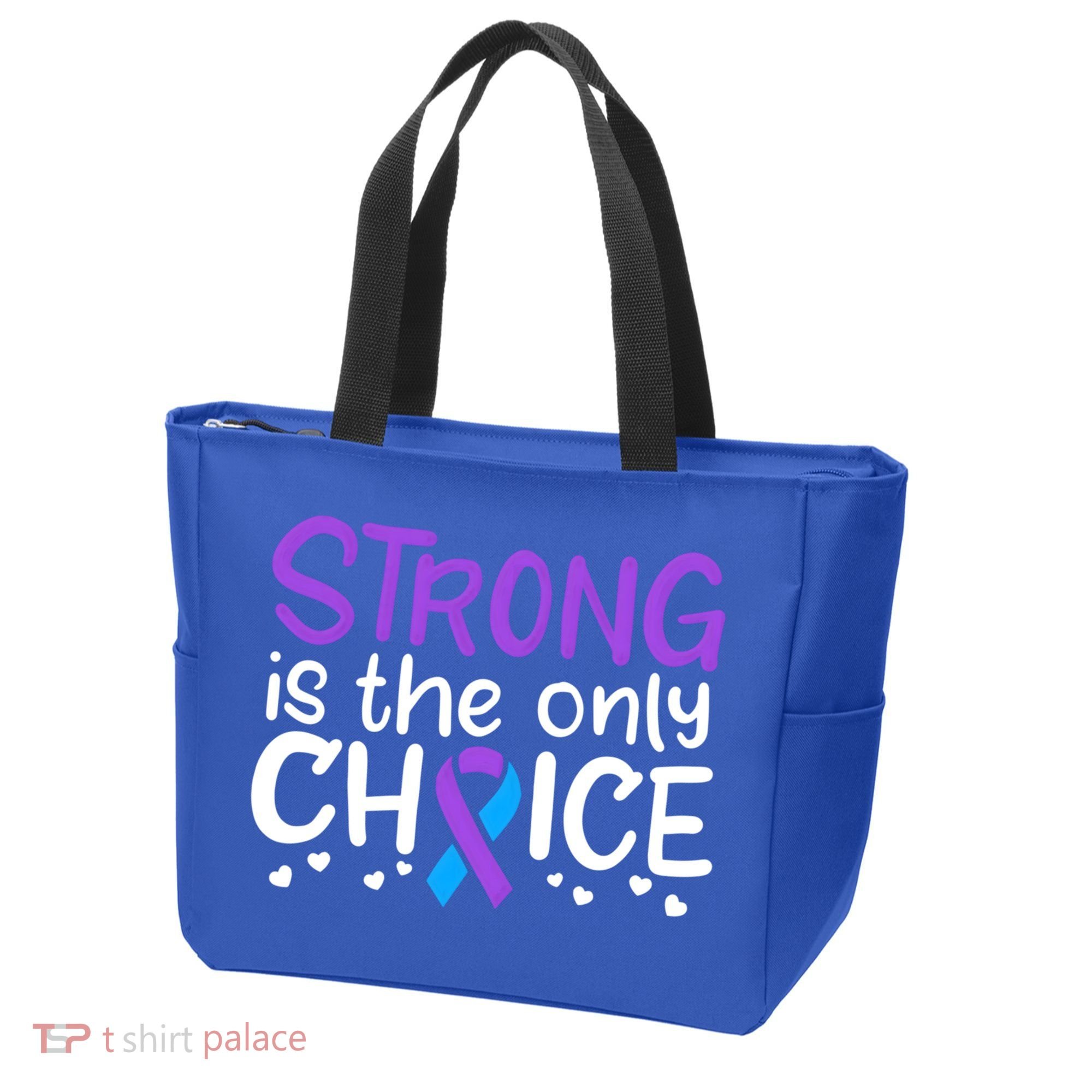 Rheumatoid Arthritis Awareness Ribbon Arthritis Warrior Gift Tote Bag
