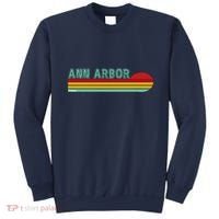 Retro Ann Arbor Michigan Sweatshirt thumb 0