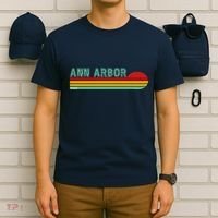 Retro Ann Arbor Michigan T-Shirt thumb 6
