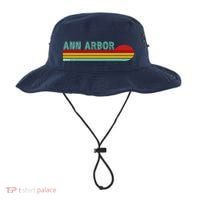 Retro Ann Arbor Michigan Bucket Hat thumb 0