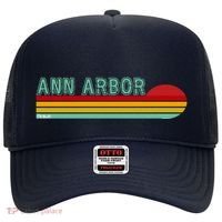 Retro Ann Arbor Michigan Hat thumb 0