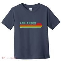 Retro Ann Arbor Michigan Toddler T-Shirt thumb 0