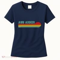 Retro Ann Arbor Michigan Women's T-Shirt thumb 0