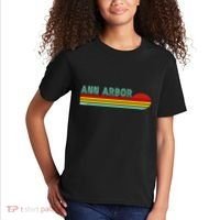 Retro Ann Arbor Michigan Kids T-Shirt thumb 2