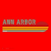 Retro Ann Arbor Michigan Santa Hat thumb 1