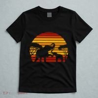 Retro Africa Animal Zoo Keeper Gift Safari Sunset Elephant T-Shirt thumb 5