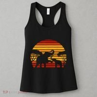 Retro Africa Animal Zoo Keeper Gift Safari Sunset Elephant Women's Tank Top thumb 3