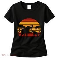 Retro Africa Animal Zoo Keeper Gift Safari Sunset Elephant Women's T-Shirt thumb 0