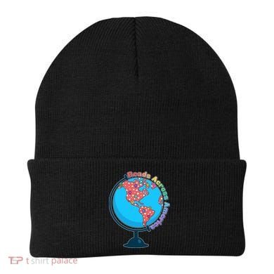 Reads Across America World Globe Book Lover Beanie