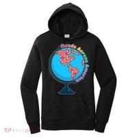 Reads Across America World Globe Book Lover Women's Hoodie thumb 0