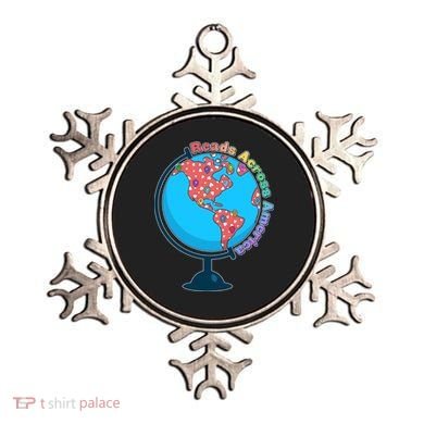 Reads Across America World Globe Book Lover Ornament