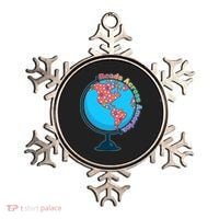 Reads Across America World Globe Book Lover Ornament thumb 0