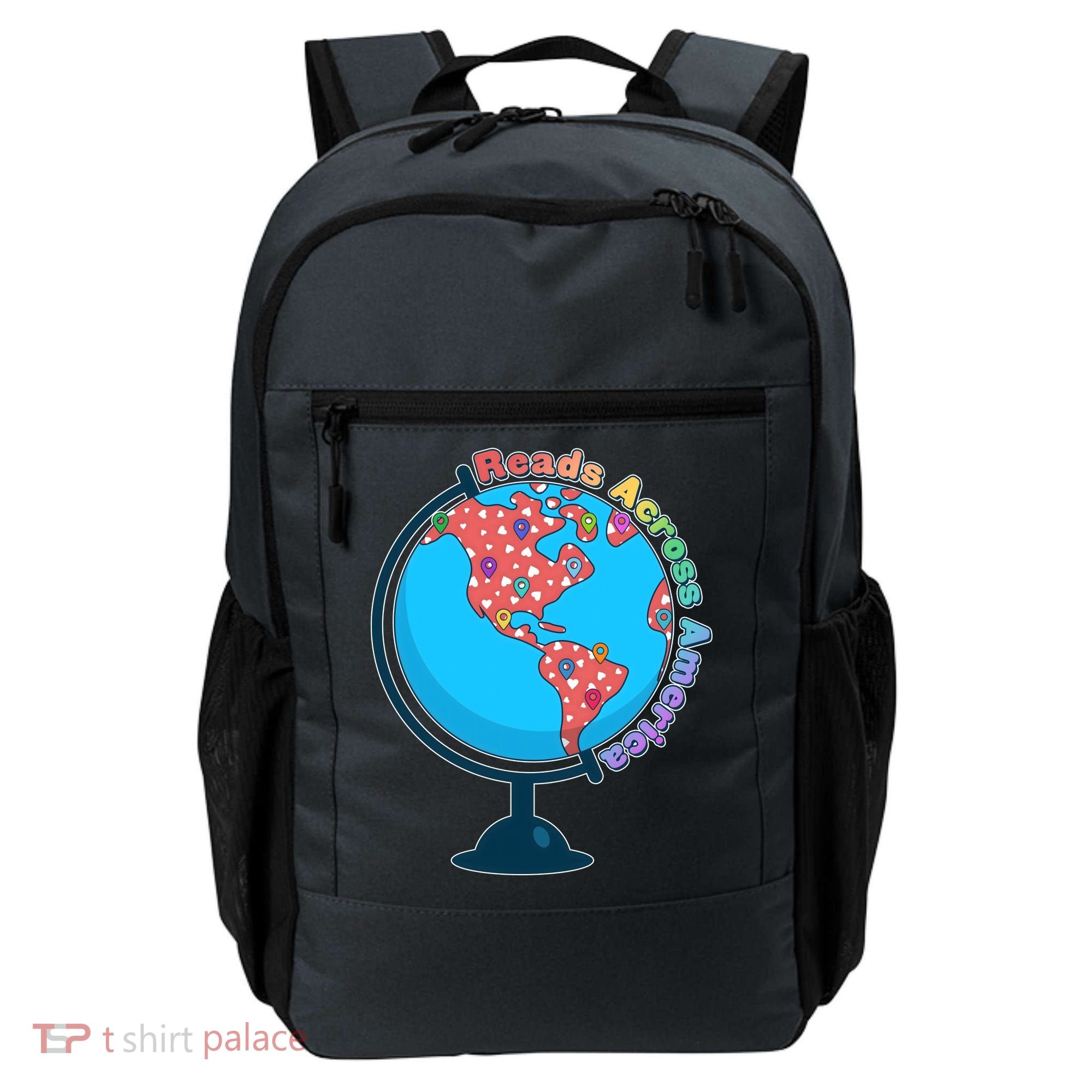 Reads Across America World Globe Book Lover Backpack