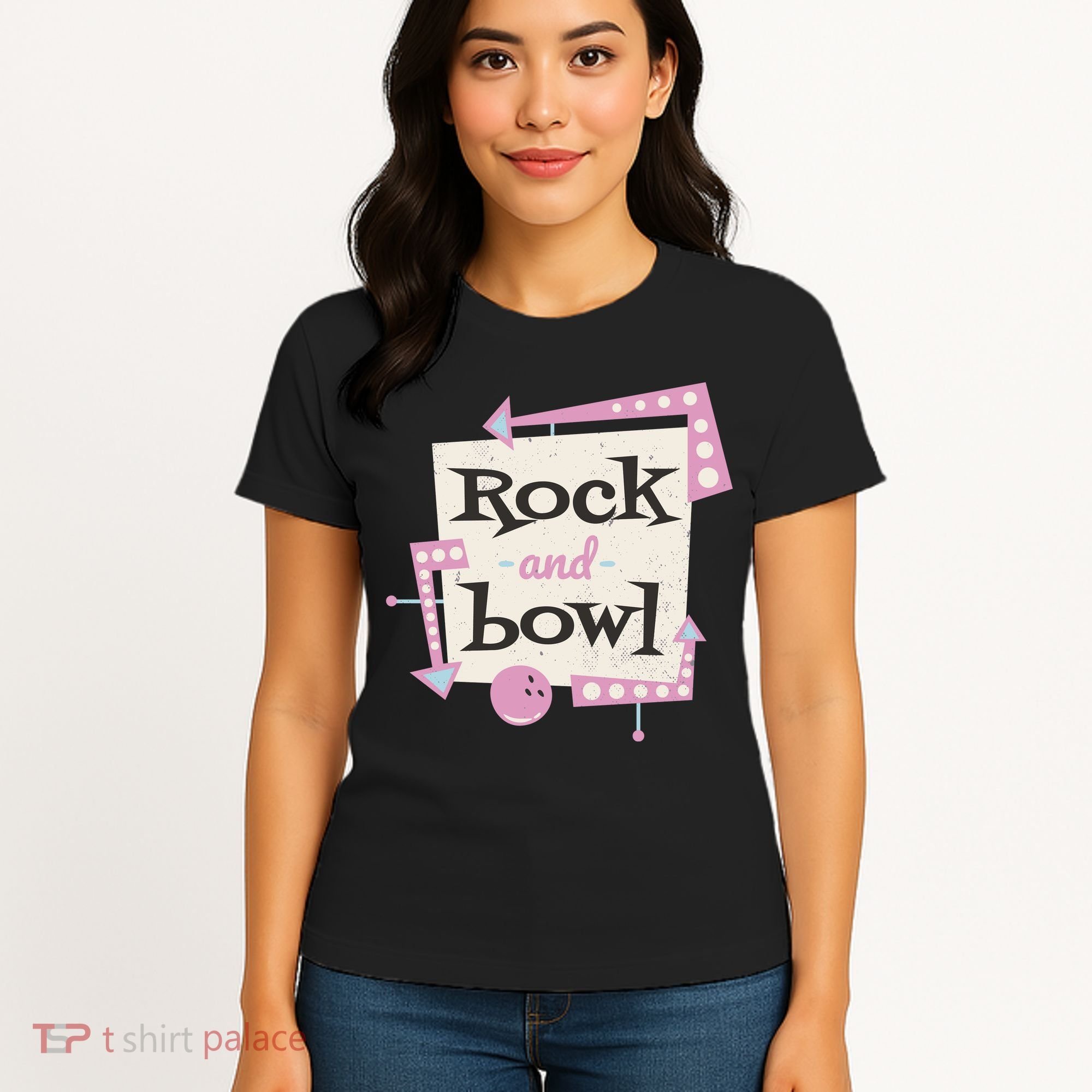 Rock And Bowl Women's T-Shirt