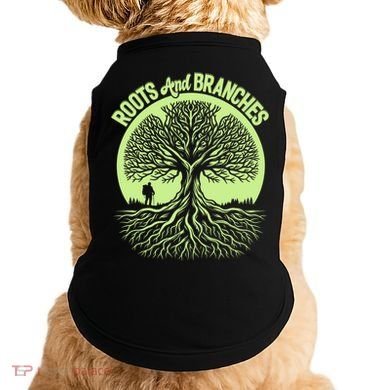 Roots And Branches Tree Hiking Nature Adventure Doggie Tank