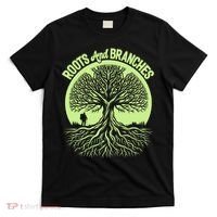 Roots And Branches Tree Hiking Nature Adventure T-Shirt thumb 0