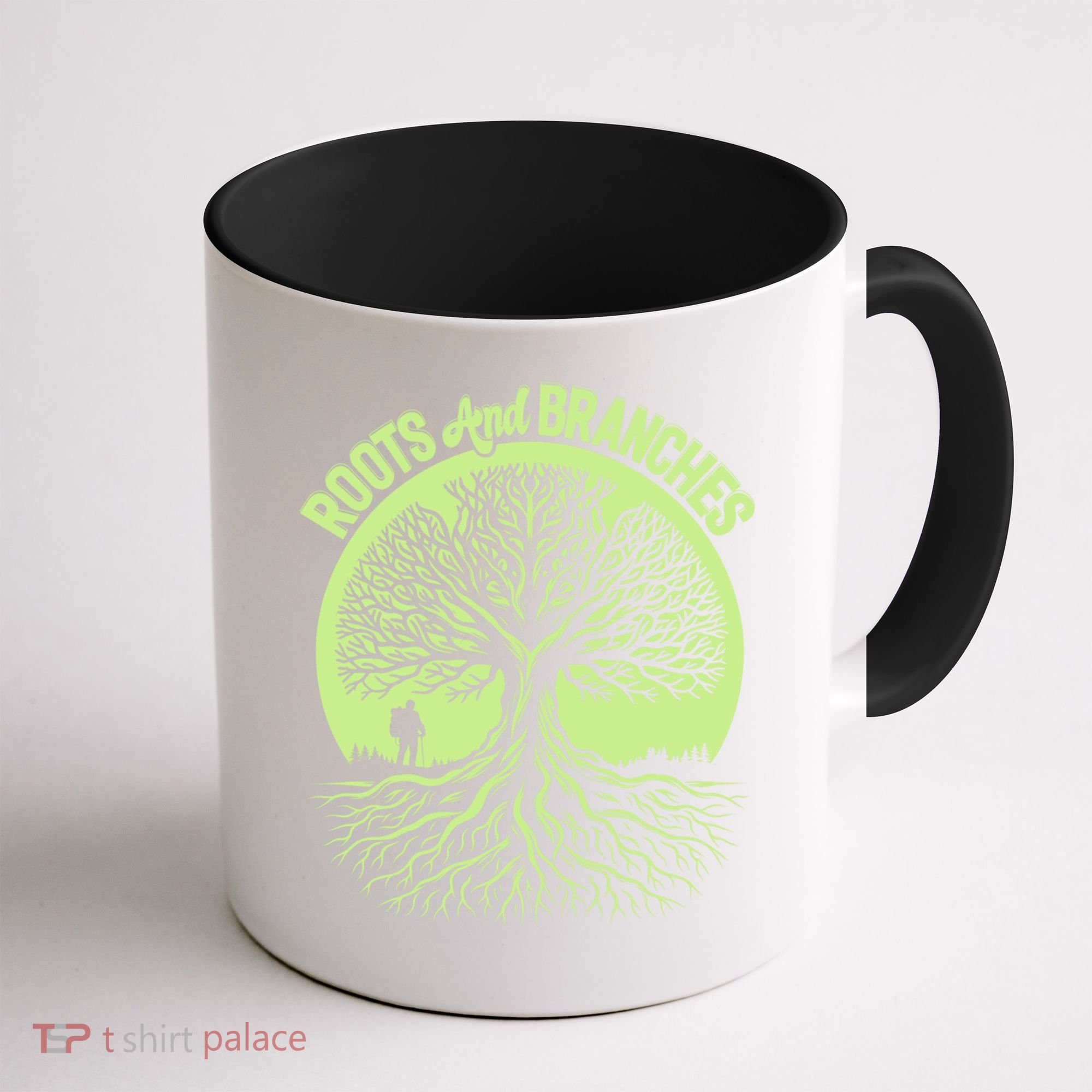 Roots And Branches Tree Hiking Nature Adventure Coffee Mug