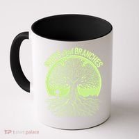 Roots And Branches Tree Hiking Nature Adventure Coffee Mug thumb 0