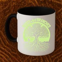 Roots And Branches Tree Hiking Nature Adventure Coffee Mug thumb 2