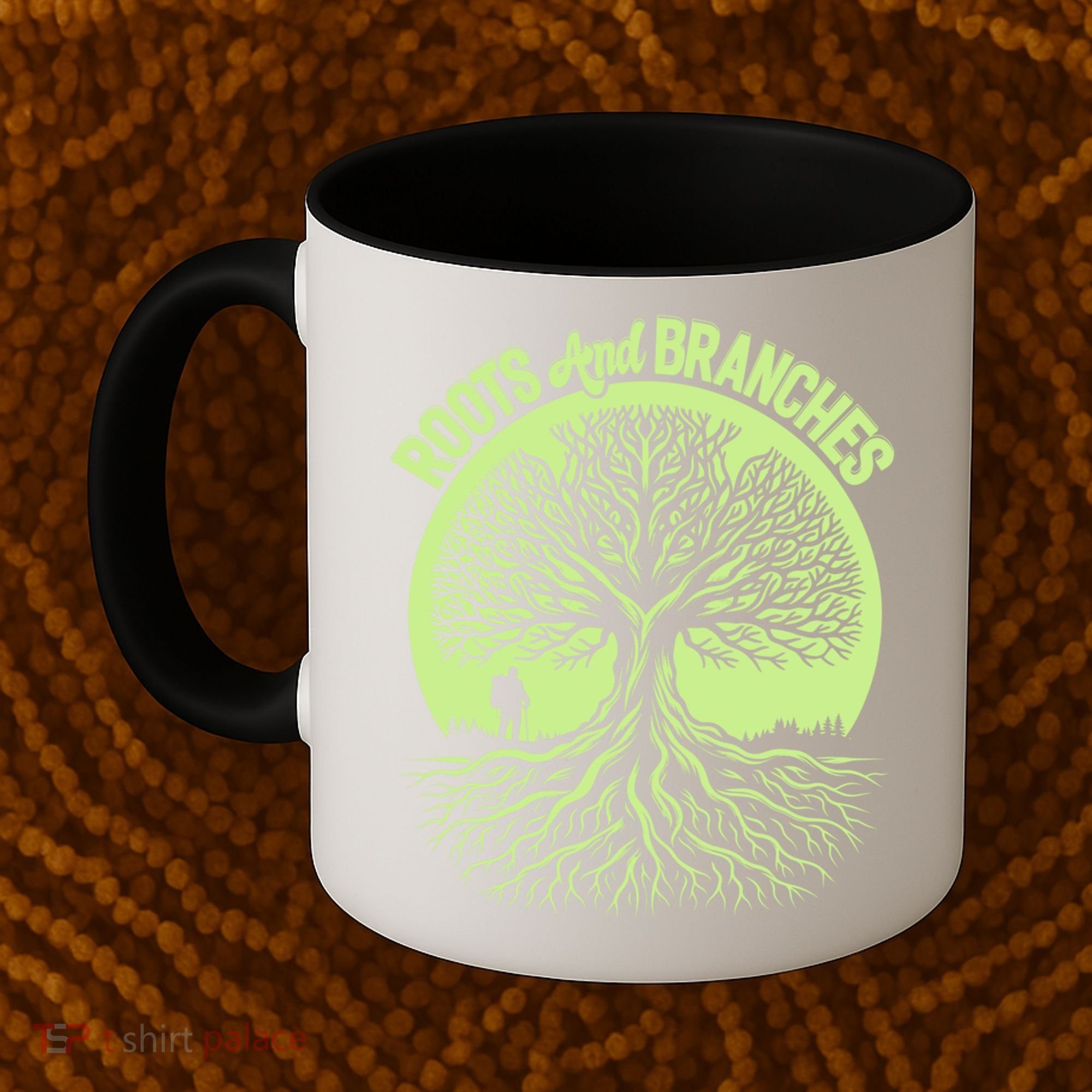 Roots And Branches Tree Hiking Nature Adventure Coffee Mug
