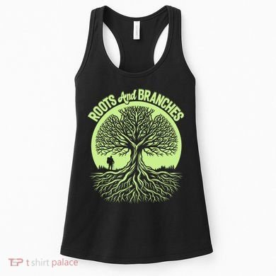 Roots And Branches Tree Hiking Nature Adventure Women's Tank Top