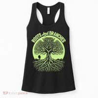 Roots And Branches Tree Hiking Nature Adventure Women's Tank Top thumb 0