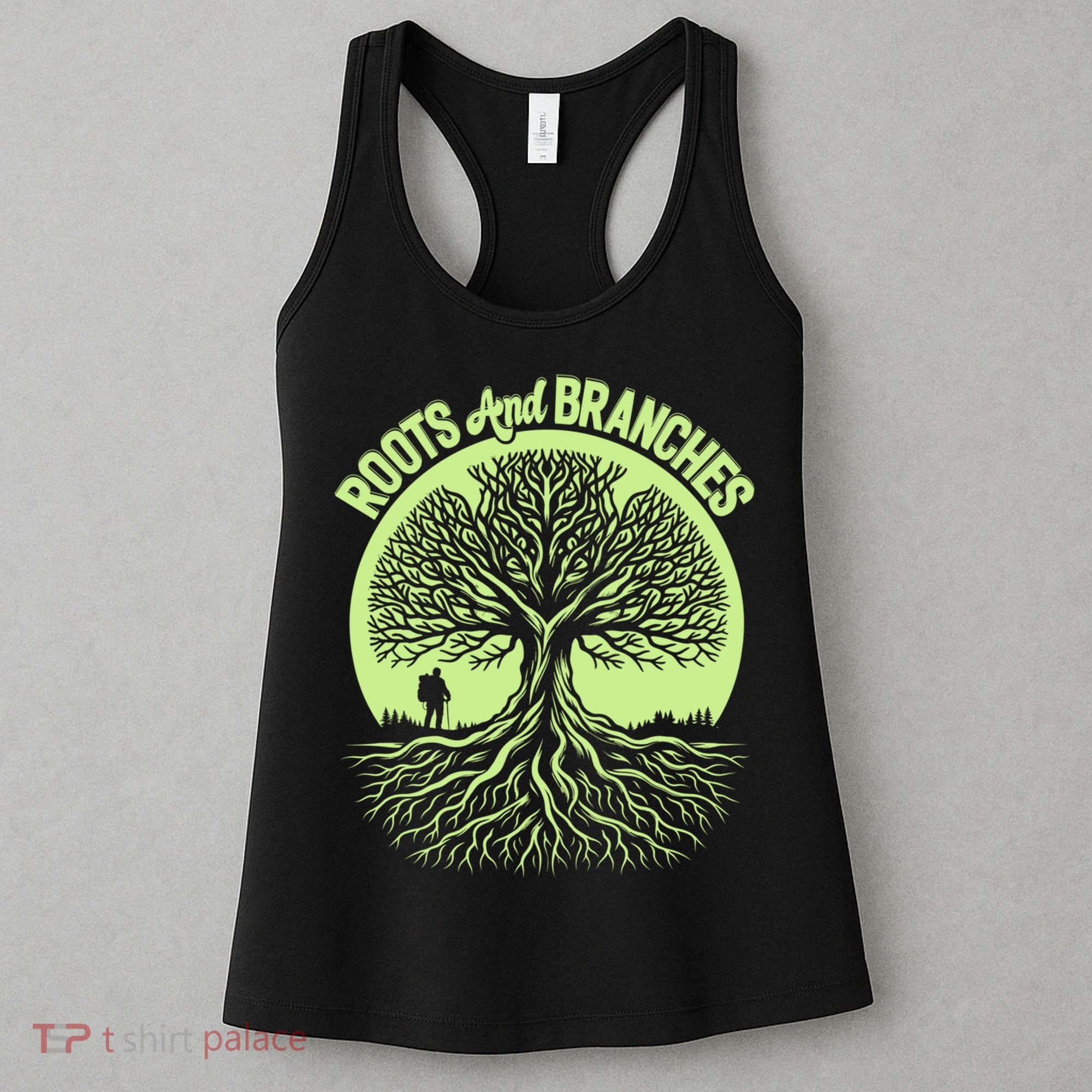 Roots And Branches Tree Hiking Nature Adventure Women's Tank Top