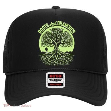 Roots And Branches Tree Hiking Nature Adventure Hat