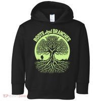 Roots And Branches Tree Hiking Nature Adventure Toddler Hoodie thumb 0