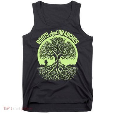 Roots And Branches Tree Hiking Nature Adventure Tank Top