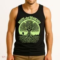 Roots And Branches Tree Hiking Nature Adventure Tank Top thumb 3