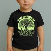 Roots And Branches Tree Hiking Nature Adventure Toddler T-Shirt thumb 2