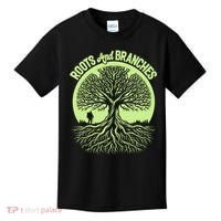 Roots And Branches Tree Hiking Nature Adventure Kids T-Shirt thumb 0