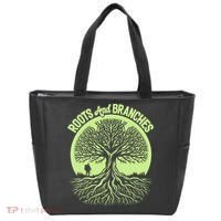 Roots And Branches Tree Hiking Nature Adventure Tote Bag thumb 0