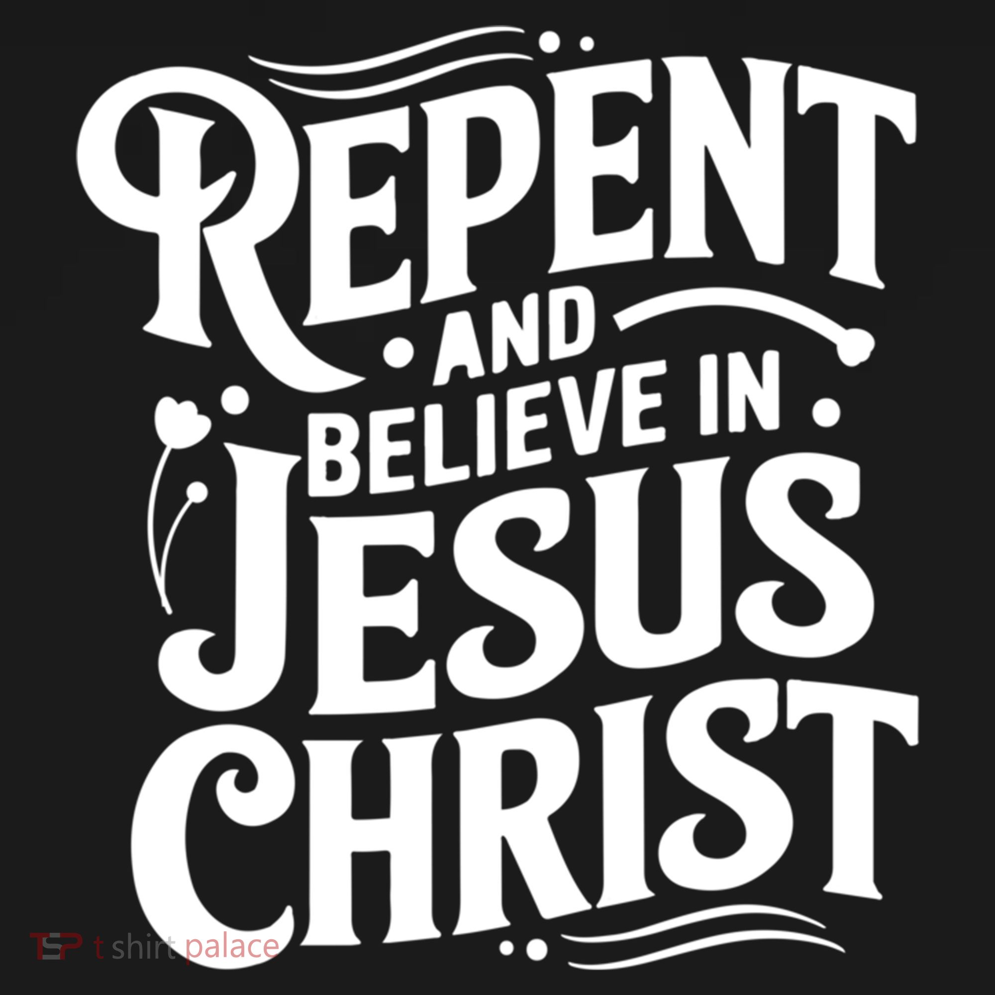 Repent And Believe In Jesus Christ Spiritual Faith Gift Women's Hoodie