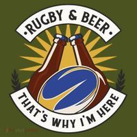 Rugby And Beer That's Why I'm Here T-Shirt thumb 7