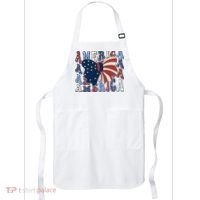 Retro America Bow USA 4th Of July Apron thumb 0