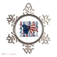 Retro America Bow USA 4th Of July Ornament thumb 0