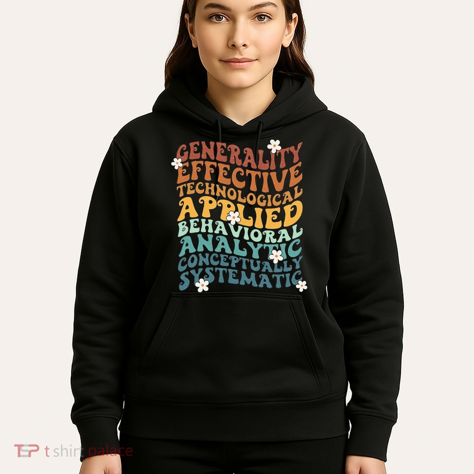 Retro Aba Bcba Pecs 7 Dimensions Of Behavior Aba Therapy Hoodie