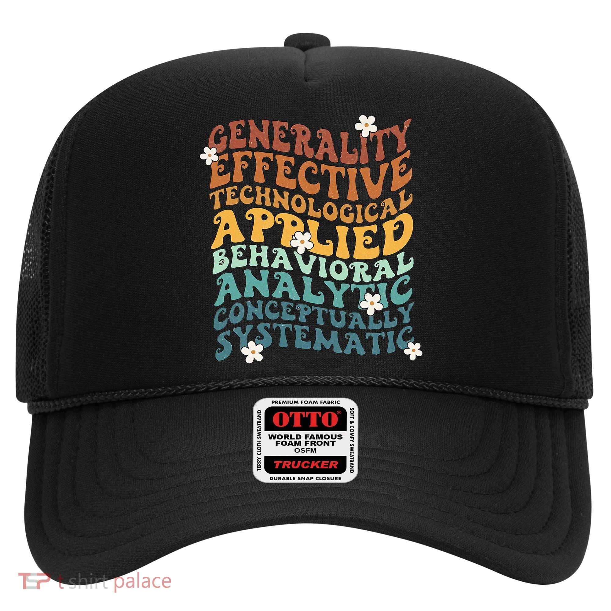 Retro Aba Bcba Pecs 7 Dimensions Of Behavior Aba Therapy Hat