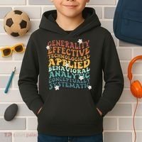 Retro Aba Bcba Pecs 7 Dimensions Of Behavior Aba Therapy Kids Hoodie thumb 2