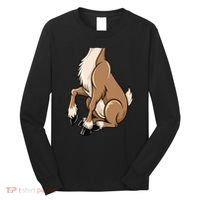 Reindeer Adult Brown Deer Costume Long Sleeve Shirt thumb 0
