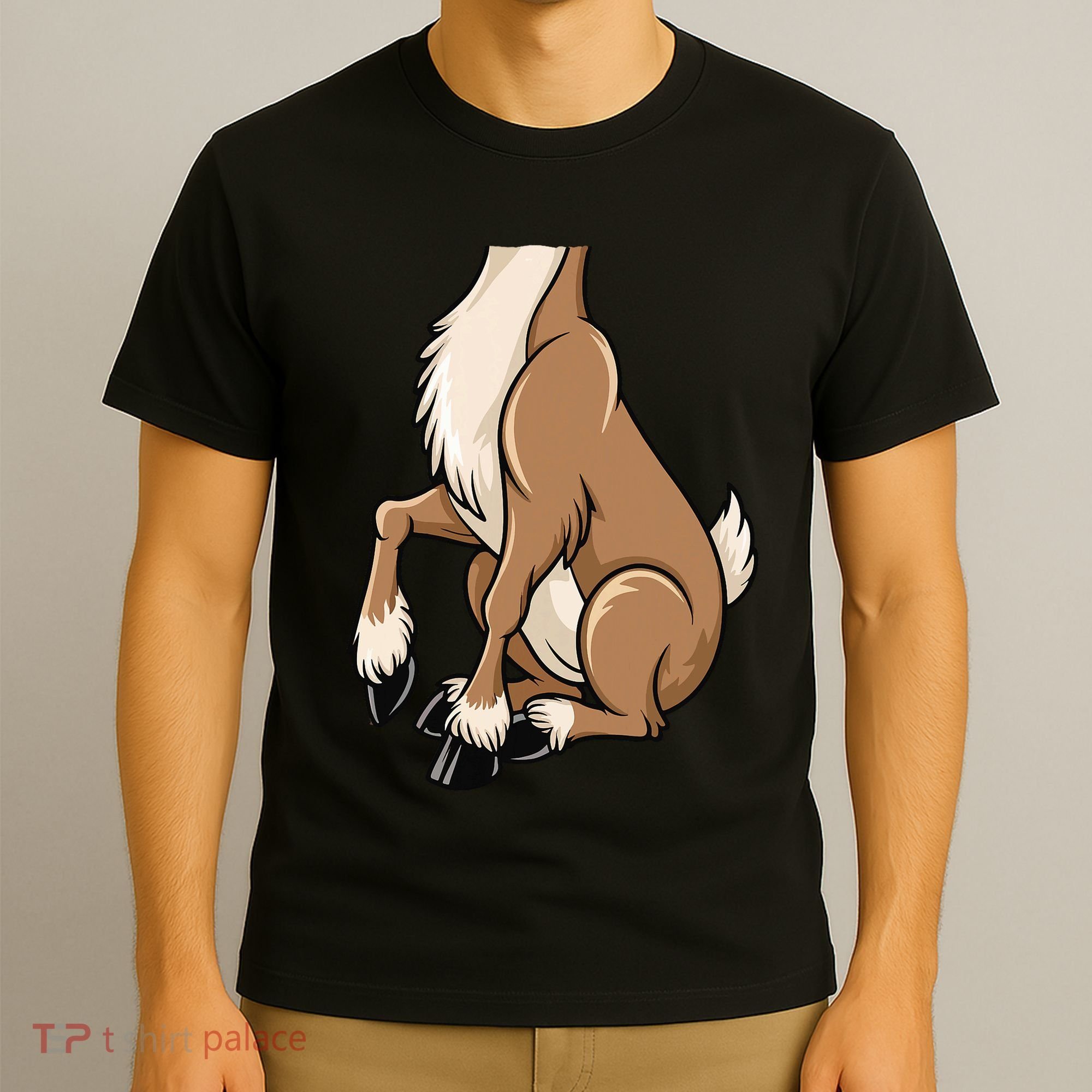 Reindeer Adult Brown Deer Costume T-Shirt