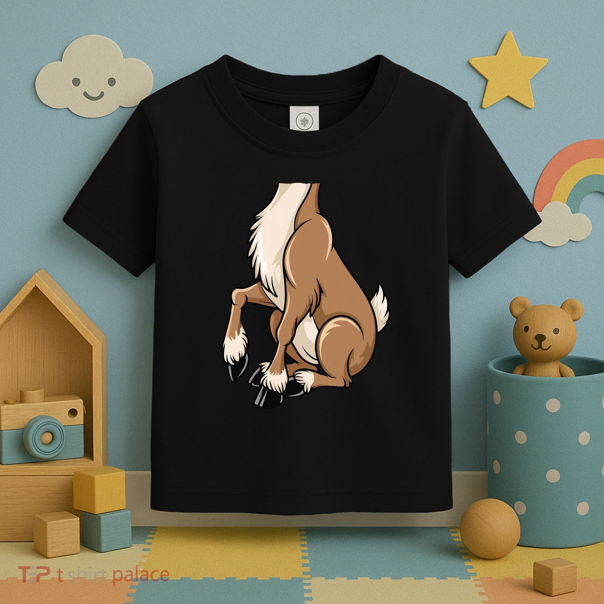 Reindeer Adult Brown Deer Costume Toddler T-Shirt
