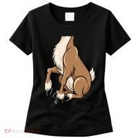Reindeer Adult Brown Deer Costume Women's T-Shirt thumb 0