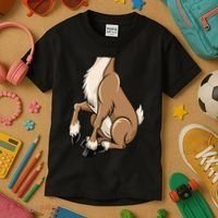 Reindeer Adult Brown Deer Costume Kids T-Shirt thumb 3