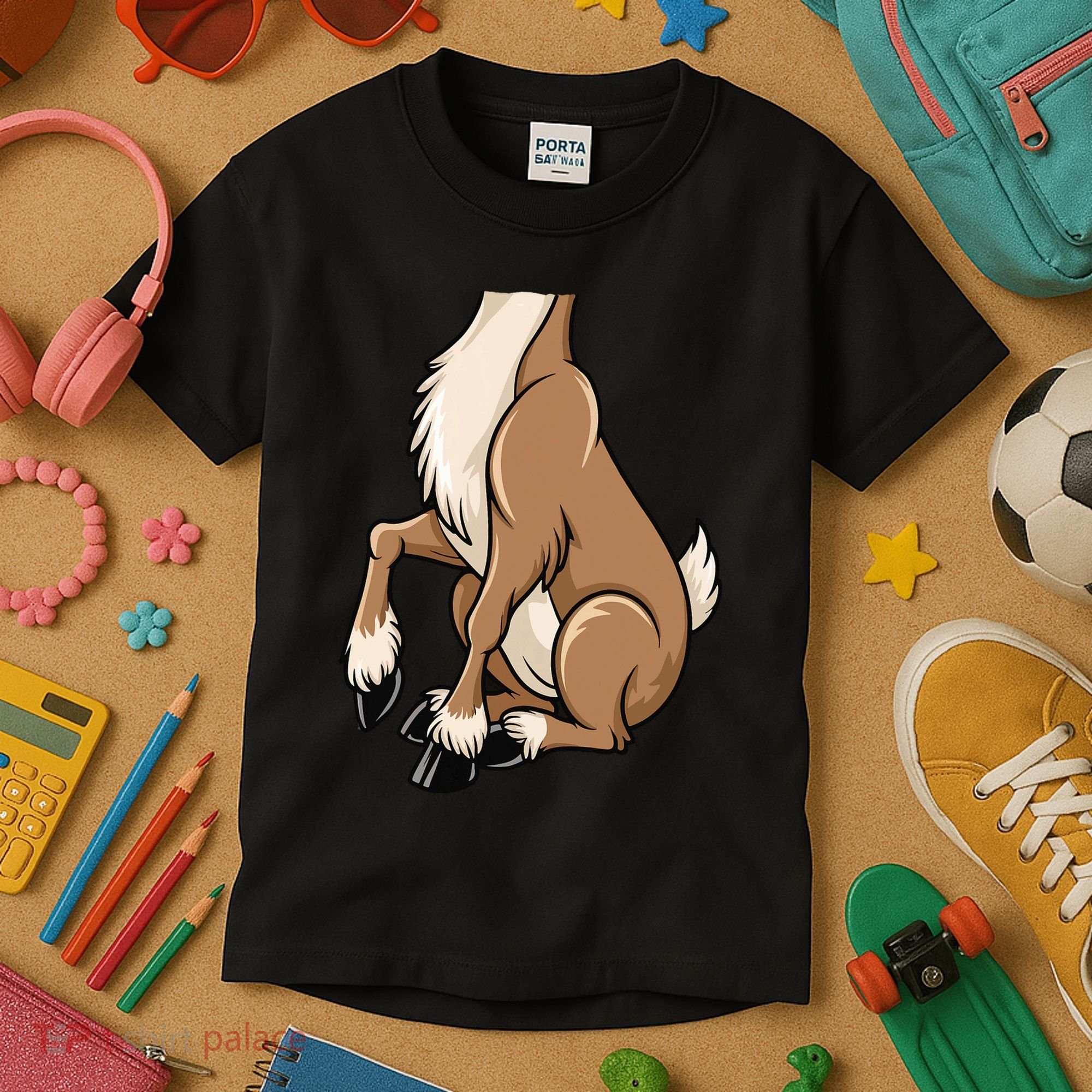 Reindeer Adult Brown Deer Costume Kids T-Shirt