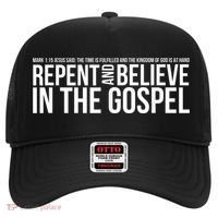 Repent And Believe In The Gospel Christian Bible Hat thumb 0