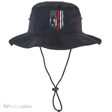 Retro American Boxing Apparel US Flag Boxer Bucket Hat