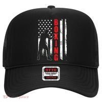 Retro American Boxing Apparel US Flag Boxer Hat thumb 0
